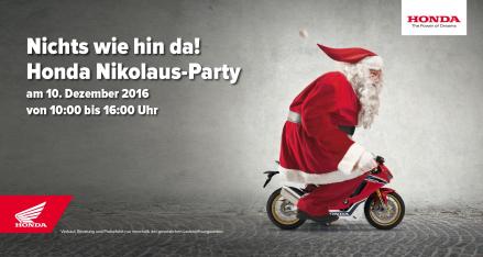 Desmo Christmas und Honda Nikolausparty am 10.12.2016