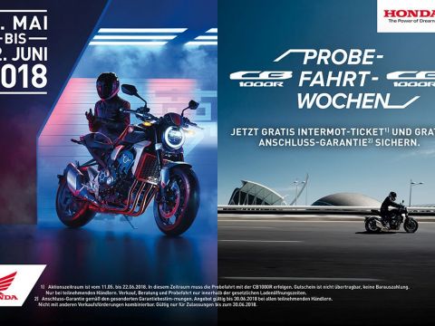 Probefahrwochen - Honda CB1000R testen