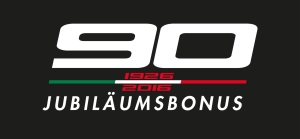 Feiern Sie 90 Jahre Ducati mit dem Jubiläumsbonus - nur noch bis zum 30. September 2016