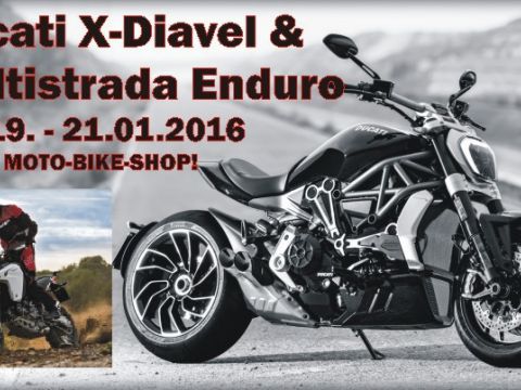 Offenburg-Premiere Ducati X-Diavel und Multistrada Enduro