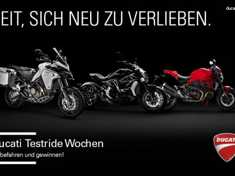 Ducati Testride Wochen