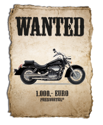 Honda Aktion - Wanted Modelle - VT 750 Shadow