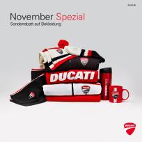 Ducati Bekleidungsaktion November Special