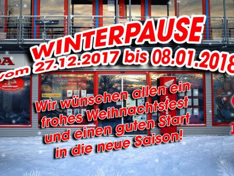 Auch Motorradprofis brauchen mal eine Pause...