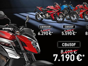 HONDA WANTED-MODELLE