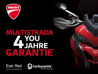 Ducati Multistrada 4 you - 4 Jahre Garantie