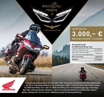 Honda Gold Wing Wechselprämie im Moto-Bike-Shop in Offenburg