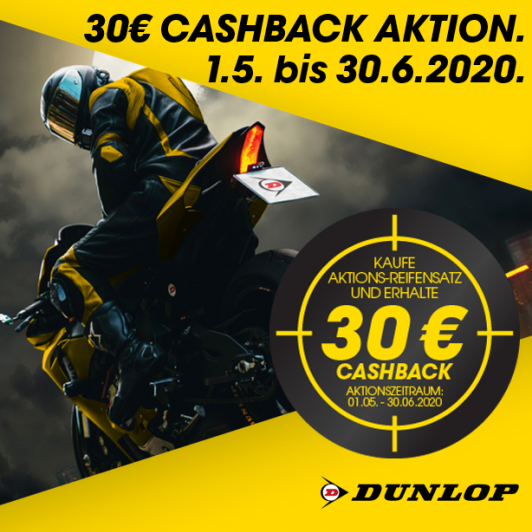 Dunlop - GRIP UND 30 € CASHBACK SICHERN