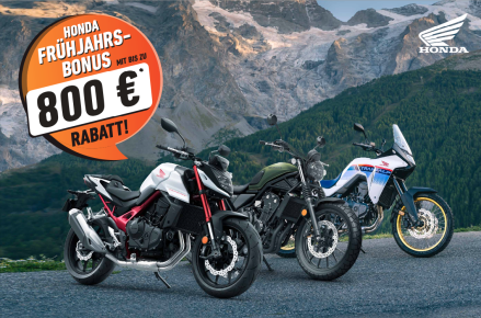 Honda Frühjahrsbonus 2024