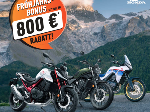 Honda Frühjahrsbonus 2024