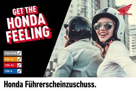 Honda Führerscheinzuschuss