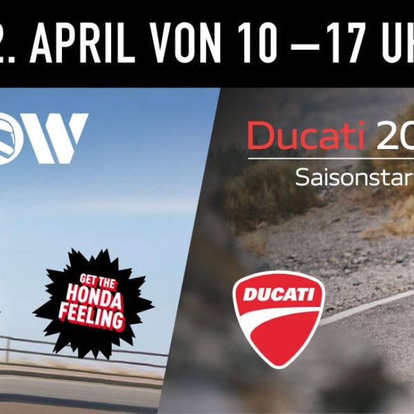 Honda Roadshow &amp; Ducati Saisonstart