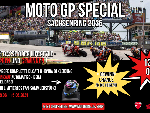 MotoGP Special Sachsenring 2025 - Shoppen &amp; Gewinnen