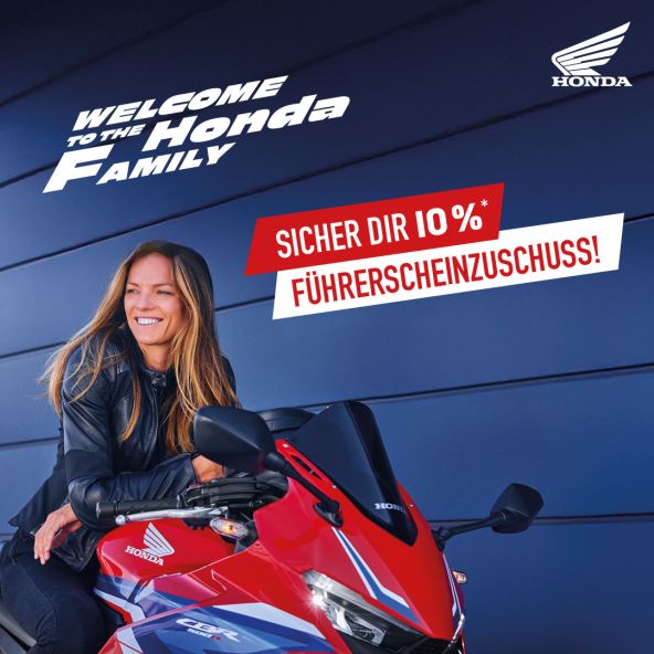 Frisch den A2- oder A-Führerschein? Wir legen was drauf!