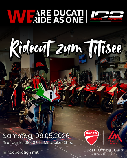 Ducati WE RIDE AS ONE 2026