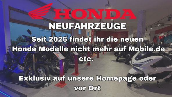 Neue Honda Modelle 2026 jetzt bei Motobike.de