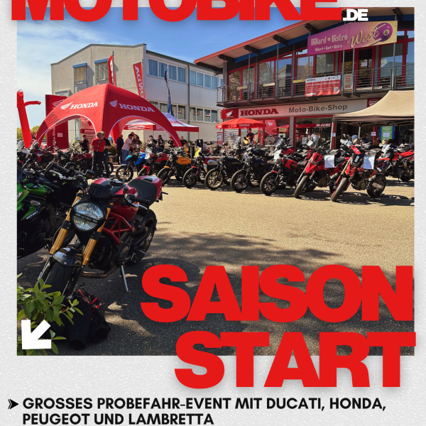 Motobike.de Saisonstart 2026  