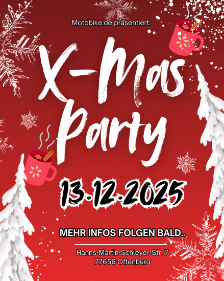 MOTOBIKE.de X-Mas Party '25 – Glühwein, Bikes & Weihnachtsstimmung