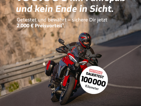 100.000 km-Aktion: Ducati beweist Ausdauer und Fahrfreude