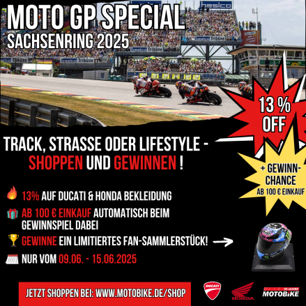 Die MotoGP am Sachsenring steht vor der Tür – Grund zu feiern