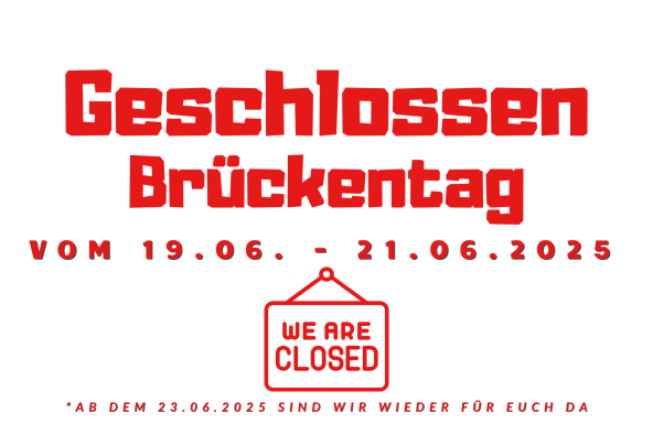 Brückentag - 19.06. - 21.06.2025