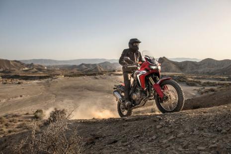 Herausforderungen sportlich nehmen - die neue Honda Africa Twin CRF 1000L