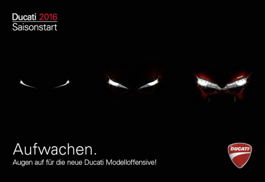 Ducati Saisonstart am 09. & 10.04.2016
