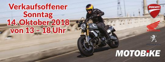 Verkaufsoffener Sonntag am 14.10.2018 bei ▷ Motobike-Shop