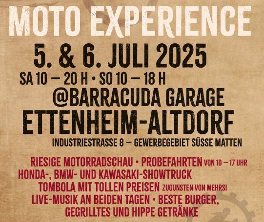Moto Experience - das ultimative Motorrad Event