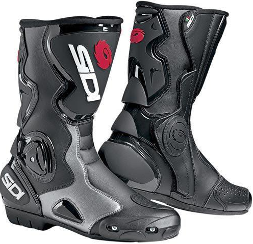 SIDI B Two Motorradstiefel schwarz / grau