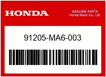 Honda TEIL WIRD AUSVERK., Honda-Teilenummer 91205MA6003