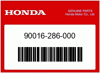 Honda SENKKOPFSCHRAUBE 8X2, Honda-Teilenummer 90016286000