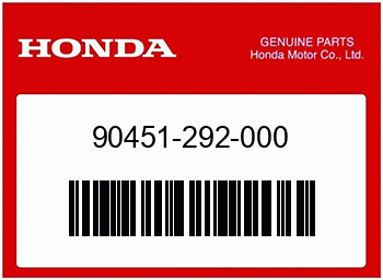 Honda DRUCKSCHEIBE, 7MM, Honda-Teilenummer 90451292000
