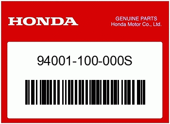 Honda MUTTER, HEX., 10MM, Honda-Teilenummer 94001100000S