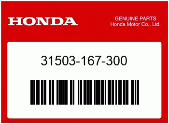 Honda BATTERIE ROHR, Honda-Teilenummer 31503167300