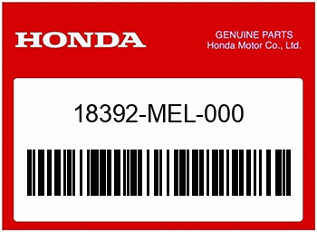 Honda DICHTUNG, AUSPUFFTOPF (50, Honda-Teilenummer 18392MEL000