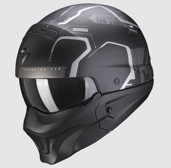 Scorpion EXO-COMBAT EVO Motorradhelm RAM Mattschwarz