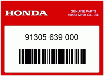 Honda O-RING, Honda-Teilenummer 91305639000