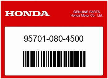 Honda FLANSCHENSCHRAUBE, 8X45, 957010804500