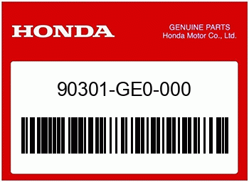 Honda CLIPMUTTER, Honda-Teilenummer 90301GE0000