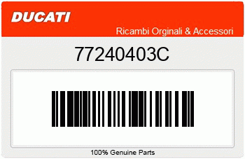 Ducati SCHRAUBE, Ducati-Teilenummer 77240403C