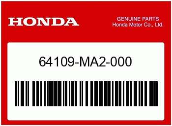 Honda KAPPE, SCHEIBENSCHRAUBE, 64109MA2000