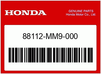 Honda DECKEL, SCHLOSSMUTTER, Honda-Teilenummer 88112MM9000