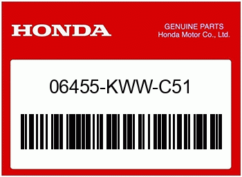 Honda Original BREMSKLOTZ SATZ
