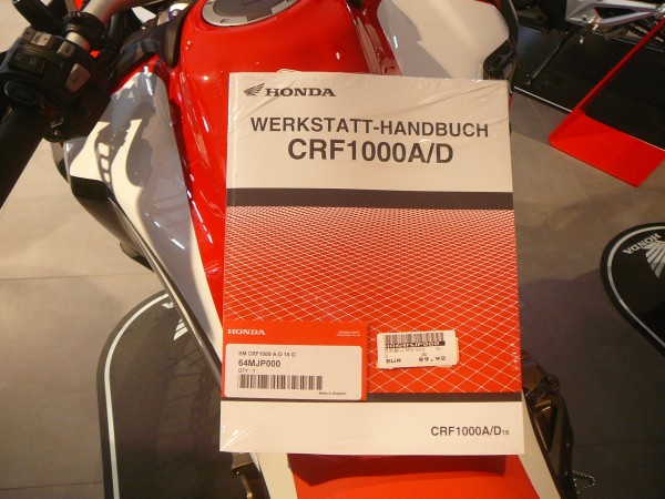 Honda Original Werkstatt-Handbuch Manual SM CRF1000 A-D AFRICA TWIN 16