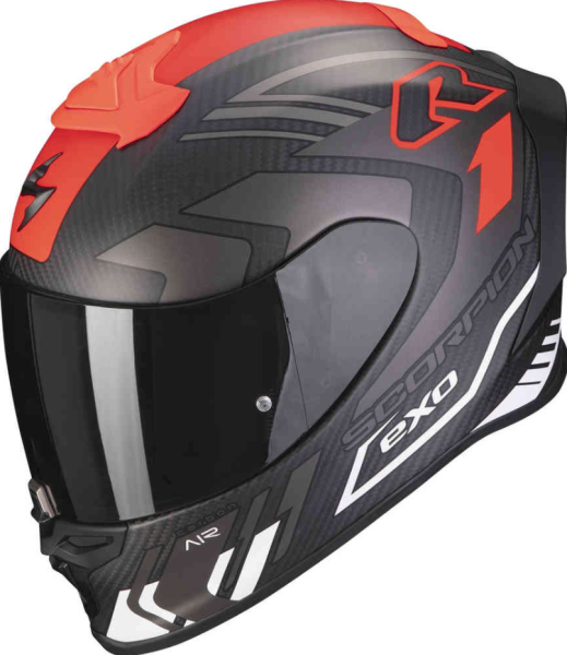 SCORPION SUPRA EXO-R1 EVO INTEGRALHELM Schwarz Matt/Rot