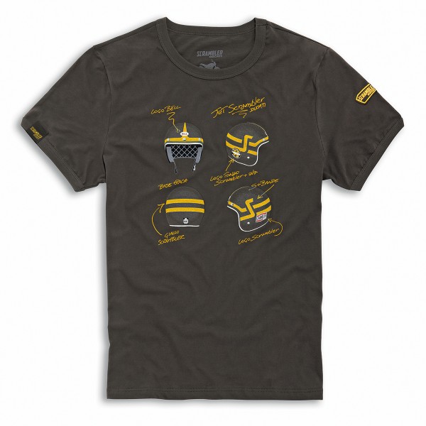 Ducati Scrambler Short Tracker T-Shirt