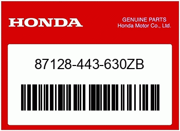 Honda STREIFEN, Honda-Teilenummer 87128443630ZB