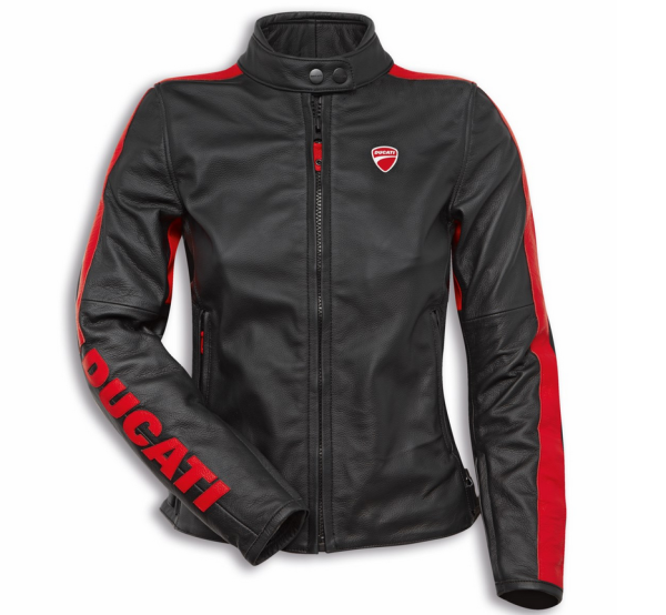 Ducati Original LEDERJACKE CORSE COMPANY C4 DAMEN