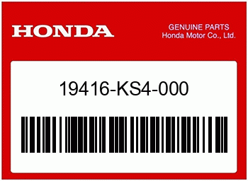 Honda FESTSTELLGUMMI, KUEHL-, Honda-Teilenummer 19416KS4000